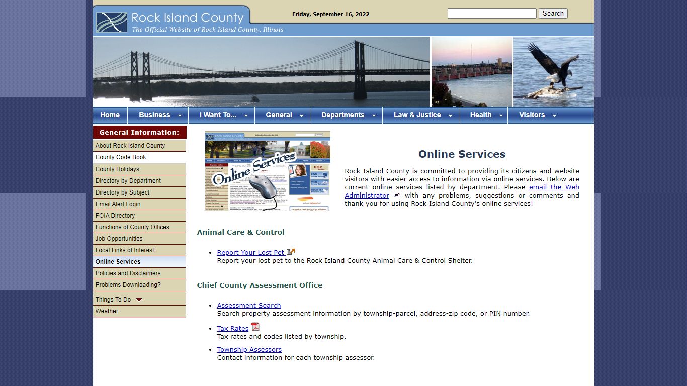Rock Island County, Illinois - Online Services